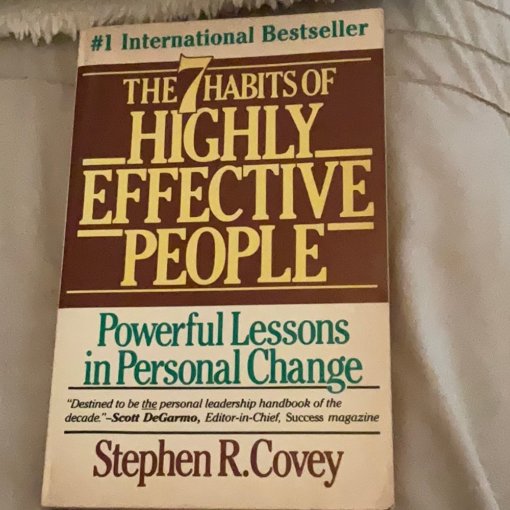 The 7 Habits of Highly Effective People Book